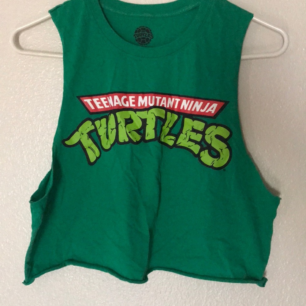 Teenage mutant ninja turtles crop top